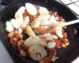 Foto del paso 3 de la receta: Burritos de papas con chorizo