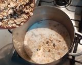 A picture of step 3 of Wheat Porridge (Daliya) with Milk Healthy Breakfast.