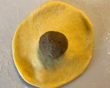 Foto langkah ke 6 dari resep Bakpao Labu Kuning isi Kacang Ijo.