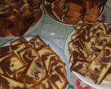 Foto langkah ke 10 dari resep Cake marmer sehat tanpa pengembang dan pelembut.