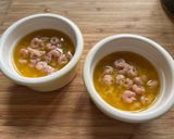 A picture of step 3 of Southport Potted Shrimps with Wild Samphire - Lancashire pub pots.