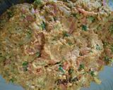 A picture of step 2 of Carrot Bonda.