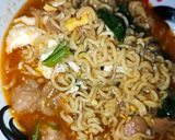 Foto langkah ke 6 dari resep Mie nyemek Indomie spesial.