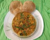 A picture of step 5 of Tamil Nadu potato Masiyal.