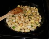 A picture of step 1 of Sausage, egg and potato bake.