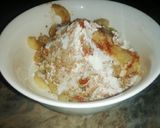 A picture of step 1 of Kurkure Macaroni.