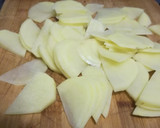 Foto del paso 1 de la receta: Tortilla de patatas y bacalao