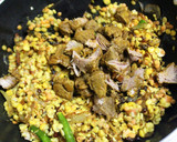 A picture of step 7 of Mutton Haleem.