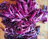 Foto del paso 1 de la receta: Gusanos púrpuras agridulces (col agridulce) 🪱🥗 #agridulce