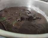 Santa chocolate cake recipe step 2 photo