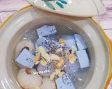 Hình bước làm 4 của món Chè khúc bạch hoa đậu biếc