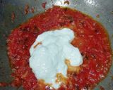 A picture of step 3 of Shahi paneer vrat ke liye.