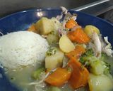A picture of step 5 of Japanese Cream Stew.