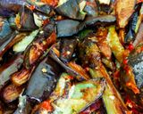 Foto langkah ke 5 dari resep Sambal terong kemangi.