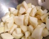 Une image de l'étape 2 de Confiture poires noisettes.