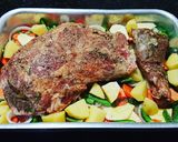 Foto del paso 3 de la receta: 🐐Pierna de Cordero al Horno🍖
