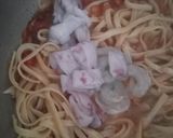Foto langkah ke 3 dari resep Spaghetti seafood marinara.