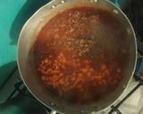 Foto del paso 4 de la receta: Tuco de carne picada con fideos!