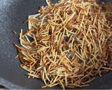 A picture of step 2 of Fried Beef and Shrimp Rice on the Table.