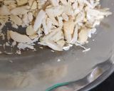 A picture of step 1 of Besan ke ladoo.