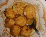 A picture of step 4 of Yam Balls.