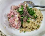 Hình bước làm 2 của món Canh riêu tép khô