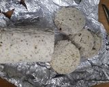 A picture of step 5 of Homemade Chicken Salami.