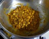 A picture of step 4 of Paneer Bhurji.
