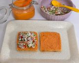 A picture of step 6 of Creamy High Protein Paneer Veggie Sandwich – Fireless & Nutritious in 15 Mins.