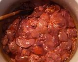 Májpörkölt tarhonyával recept fázis 3 fotója