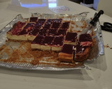 Foto del paso 12 de la receta: Tarta de queso de la Viña con sirope de frambuesa