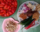 Foto langkah ke 2 dari resep Oseng Kulit Melinjo Teri.