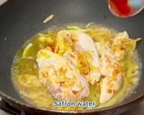 A picture of step 7 of Sweet and savoury chicken pie with cinnamon almonds.