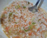 Foto langkah ke 4 dari resep Dadar Telur Nasi Wortel ala Aa.