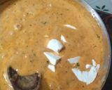 A picture of step 4 of Makhani Paneer.