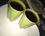 A picture of step 3 of Zobo juice.