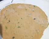 পালক মটর কা থেপলা(Palak Matar Ka Thepla recipe in Bengali) রেসিপির ধাপ 3 ছবি
