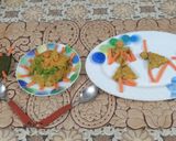 A picture of step 3 of Oats khichdi.
