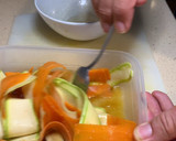 Foto del paso 4 de la receta: Ensalada de tomates, aguacate, verduras encurtidas y rulo de cabra tostado