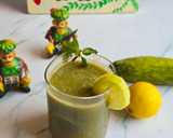A picture of step 4 of Cucumber mint sip.