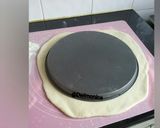 Foto langkah ke 4 dari resep Pizza jumbo | pizza panggang oven| pizza hut.