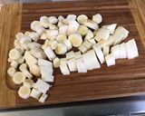 Une image de l'étape 4 de Gratin de blettes et panais au jambon blanc et emmental.