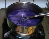 Foto langkah ke 3 dari resep Pudding Ubi Ungu.
