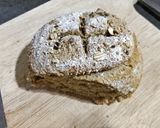 Foto del paso 5 de la receta: Pan exprés de avena con levadura en polvo o química