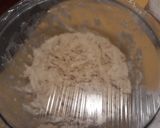 Foto del paso 1 de la receta: Pan sin amasar (no knead bread) cocinado en el horno en cacerola de hierro