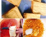 Hình bước làm 1 của món Đậu hủ chiên muối sả