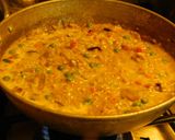 A picture of step 6 of Risotto-Indo Italian Style.