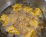 A picture of step 2 of Leftover Rice pakoda.