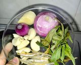 Gambar langkah 1 resipi Asam Pedas Ayam Tanpa Belacan.