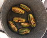 A picture of step 1 of Parwal Butter Masala.